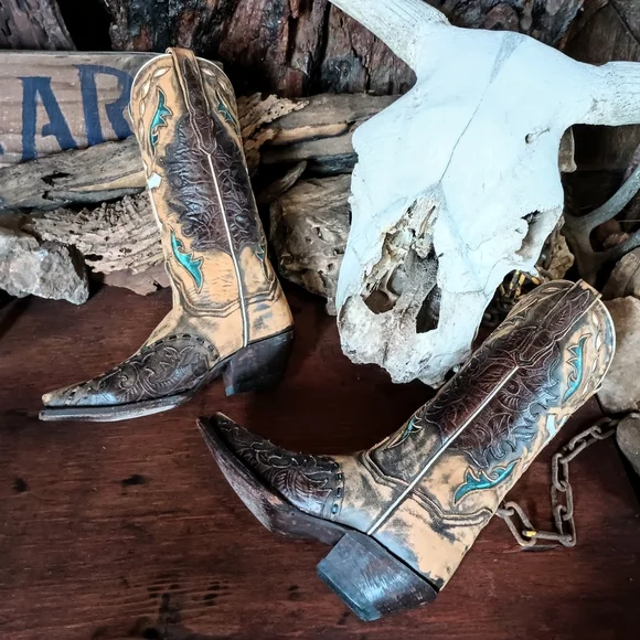 Dan Post lady "anthem" western boots 6.5M - Picture 5 of 9